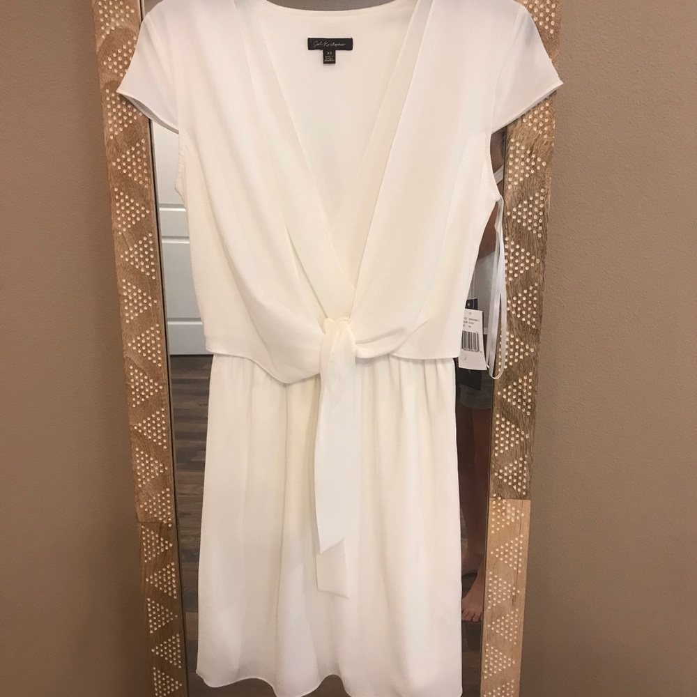 White dress
